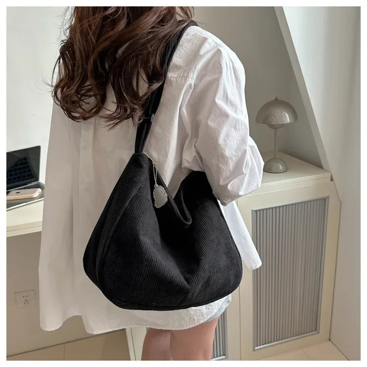 Borsa Velluto a coste