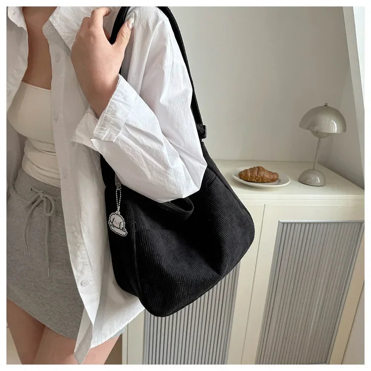 Borsa Velluto a coste