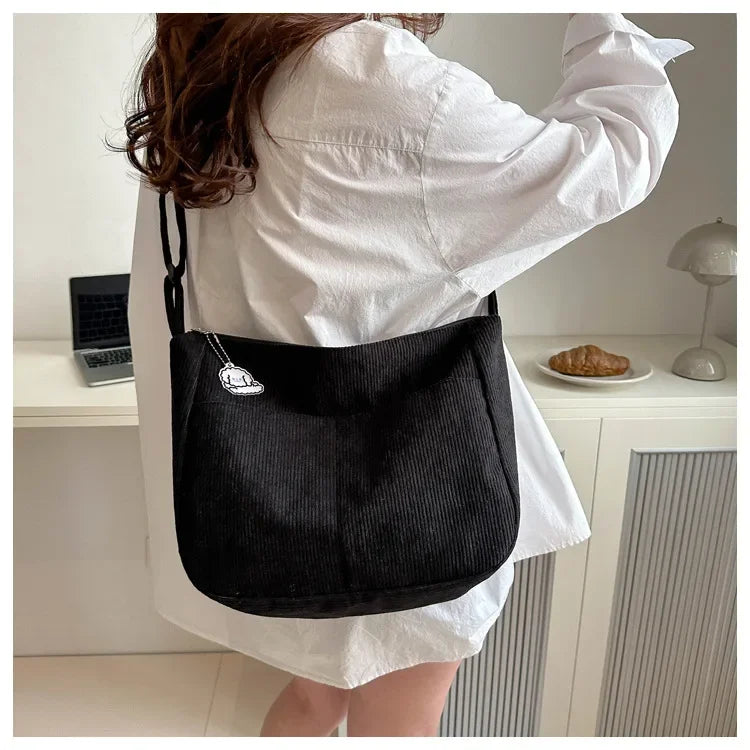 Borsa Velluto a coste
