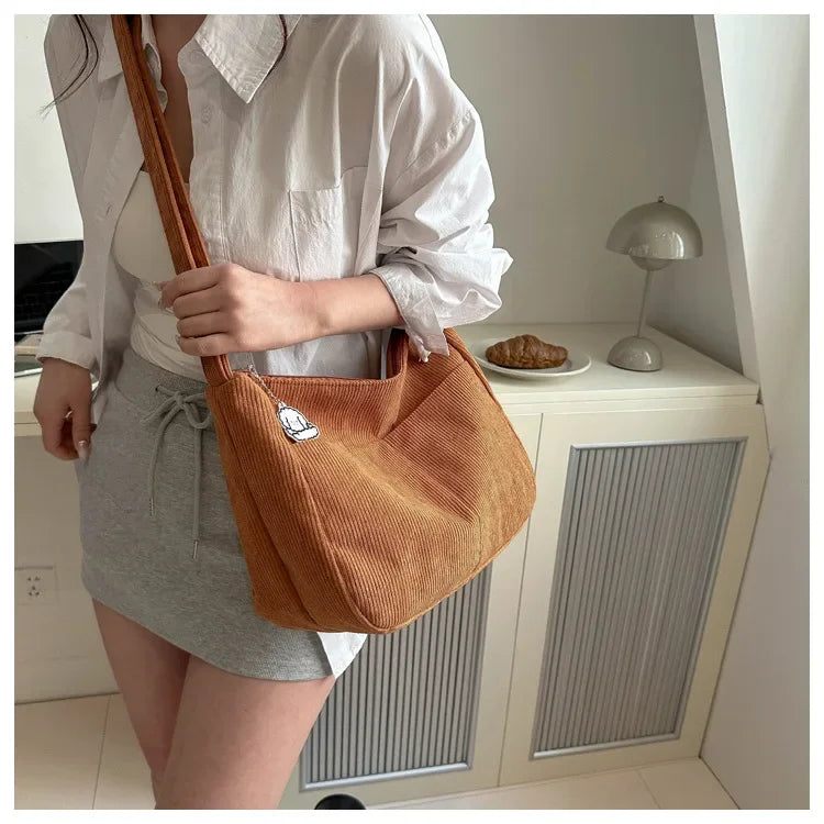 Borsa Velluto a coste