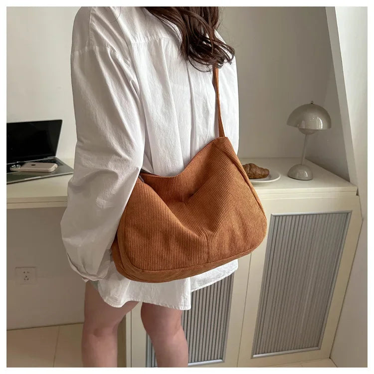 Borsa Velluto a coste