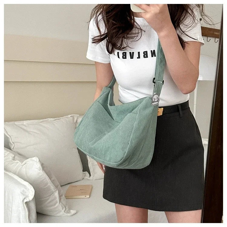 Borsa Velluto a coste