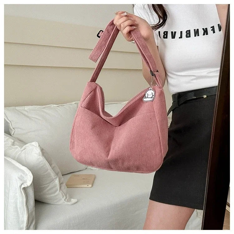 Borsa Velluto a coste