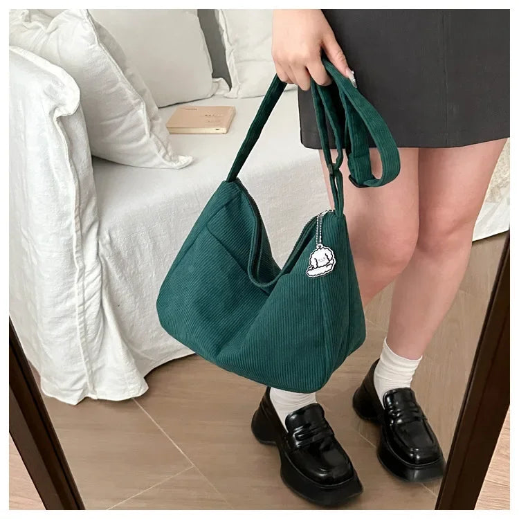 Borsa Velluto a coste