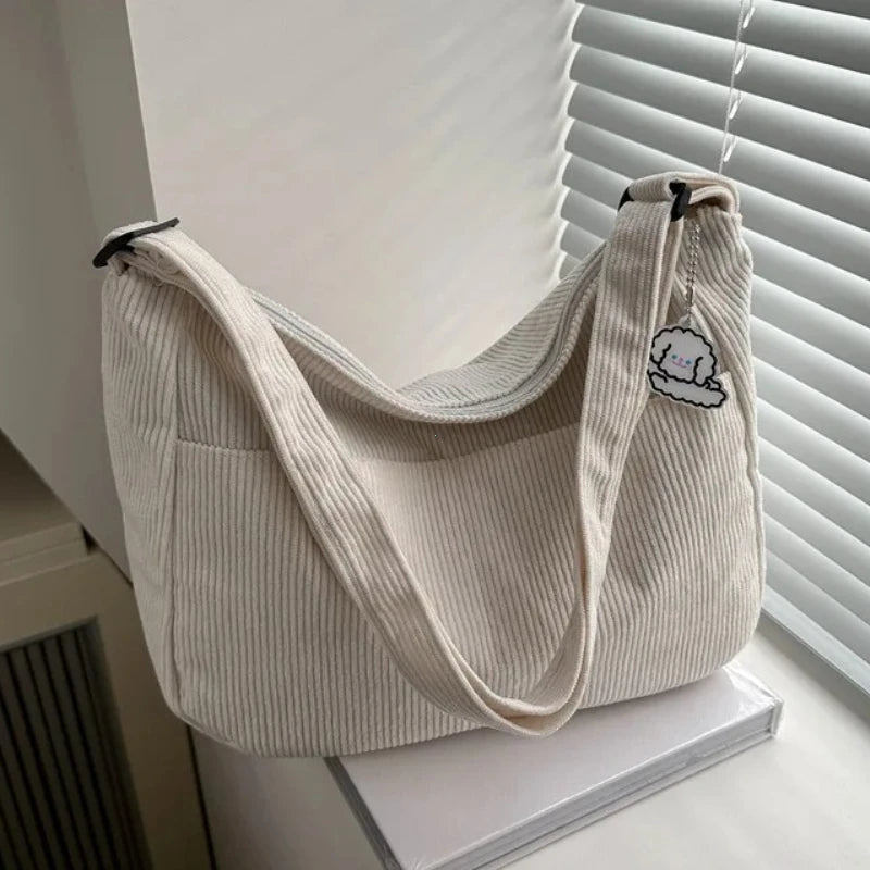 Borsa Velluto a coste