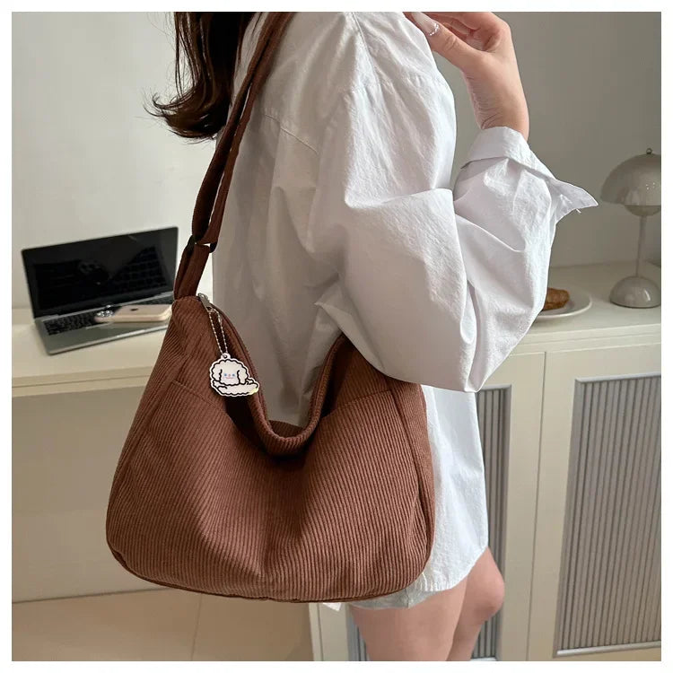 Borsa Velluto a coste