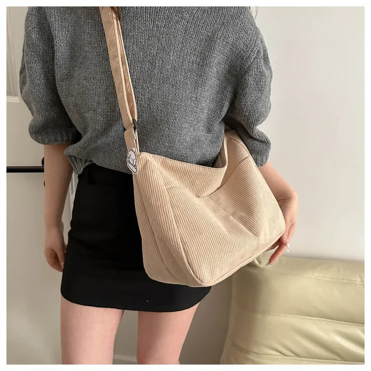 Borsa Velluto a coste