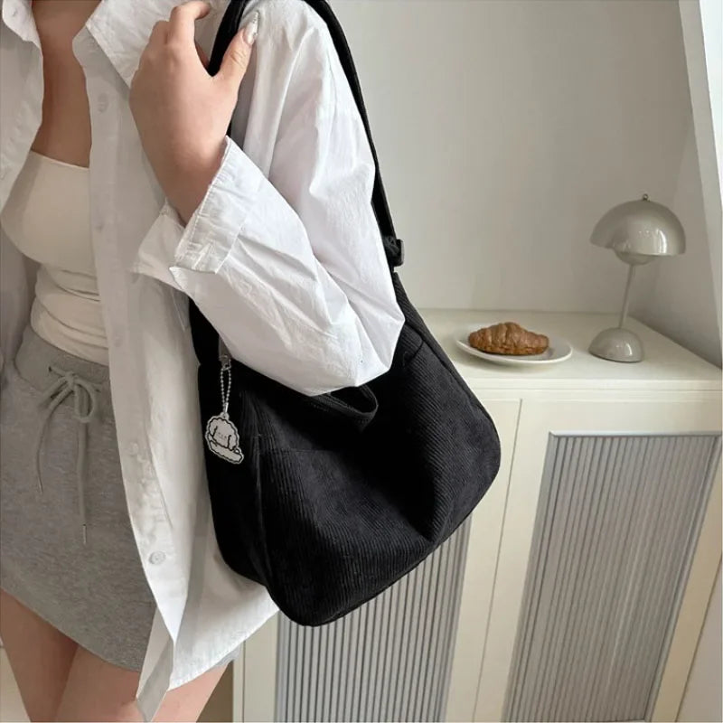 Borsa Velluto a coste
