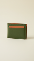 Portafoglio slim olive mint
