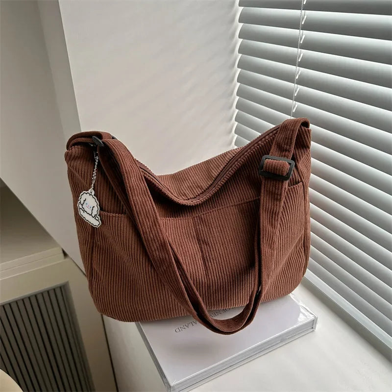 Borsa Velluto a coste