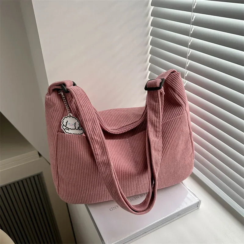 Borsa Velluto a coste