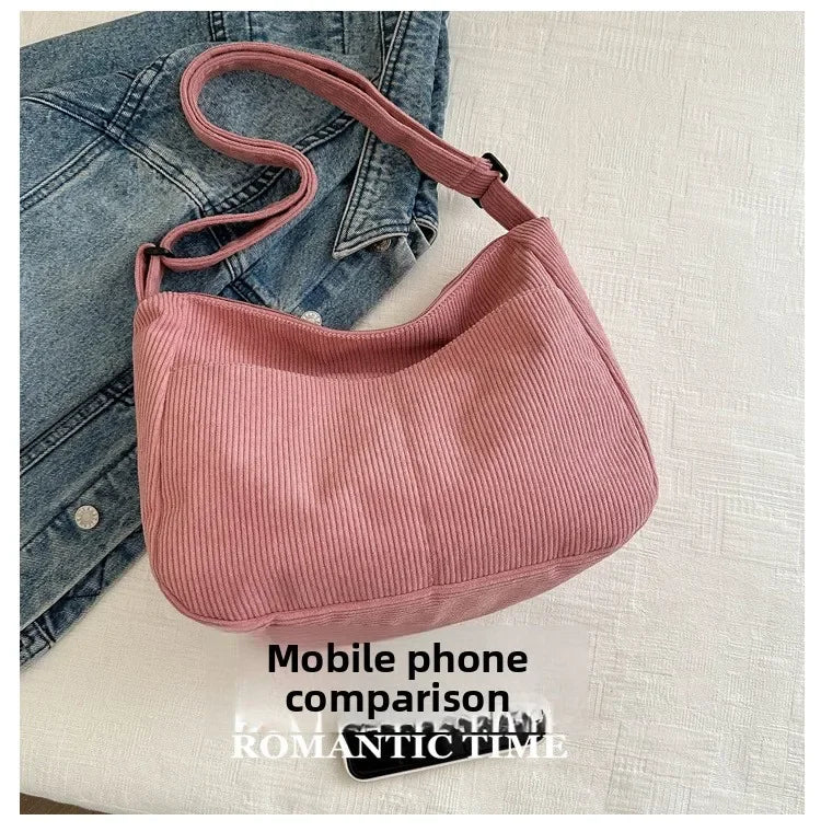 Borsa Velluto a coste