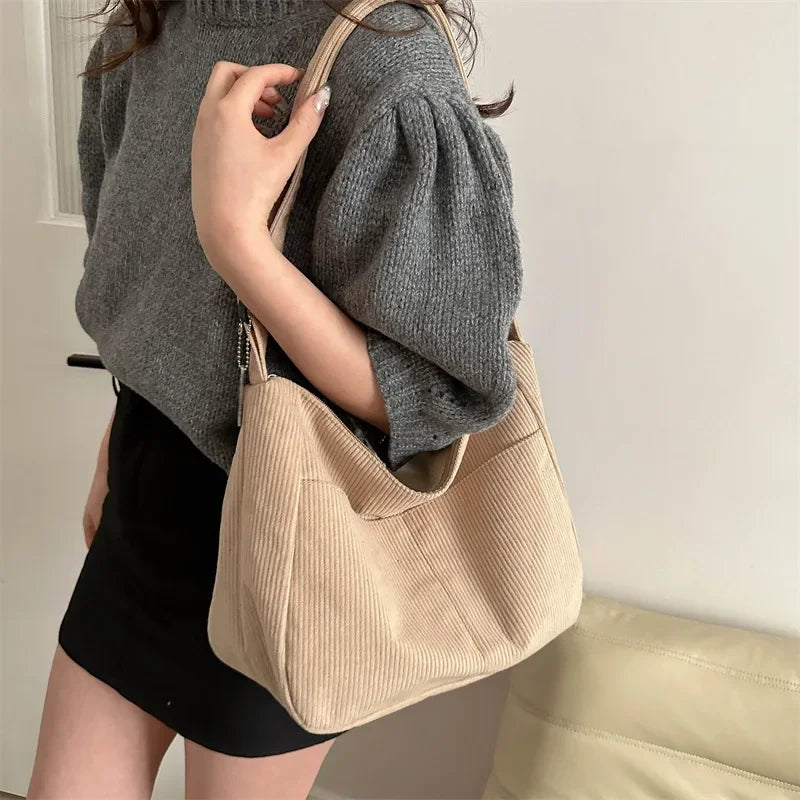 Borsa Velluto a coste