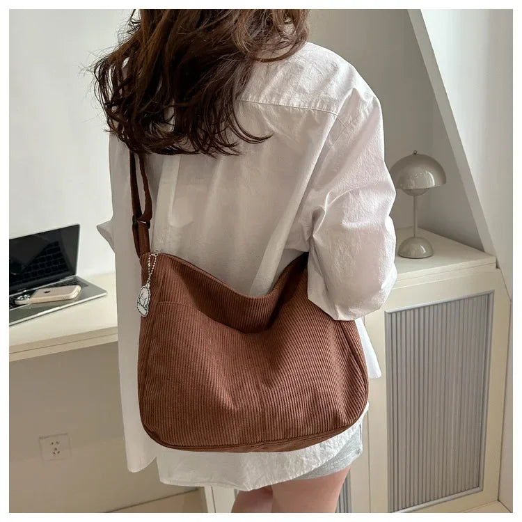 Borsa Velluto a coste