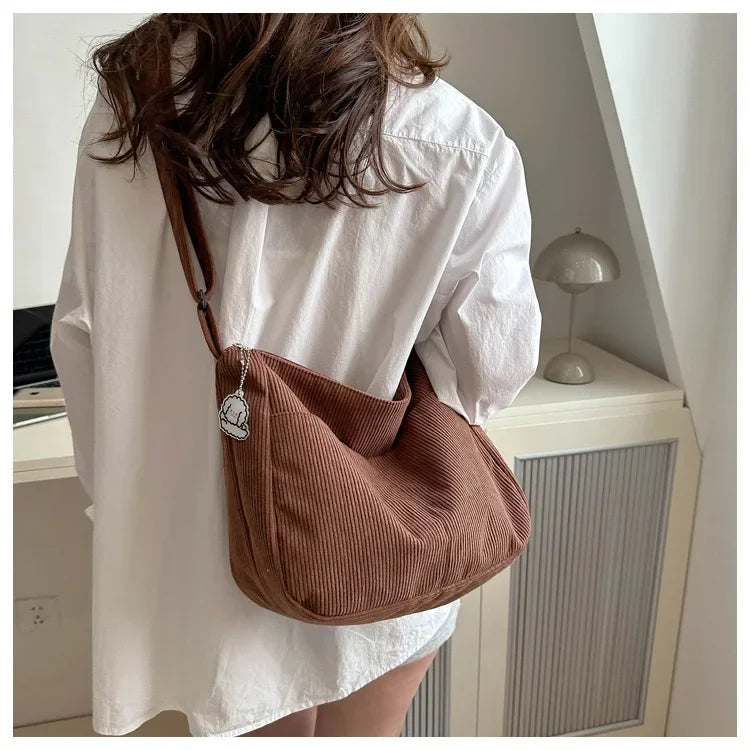 Borsa Velluto a coste