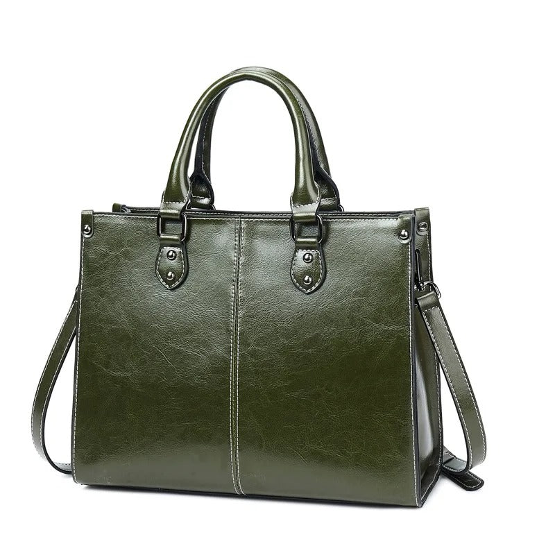 Borsa in Pelle Tote Bag Raffinata Donna