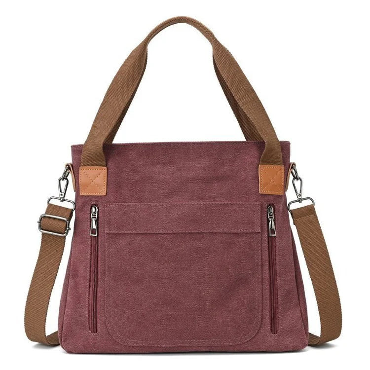 Borsa casual in tela
