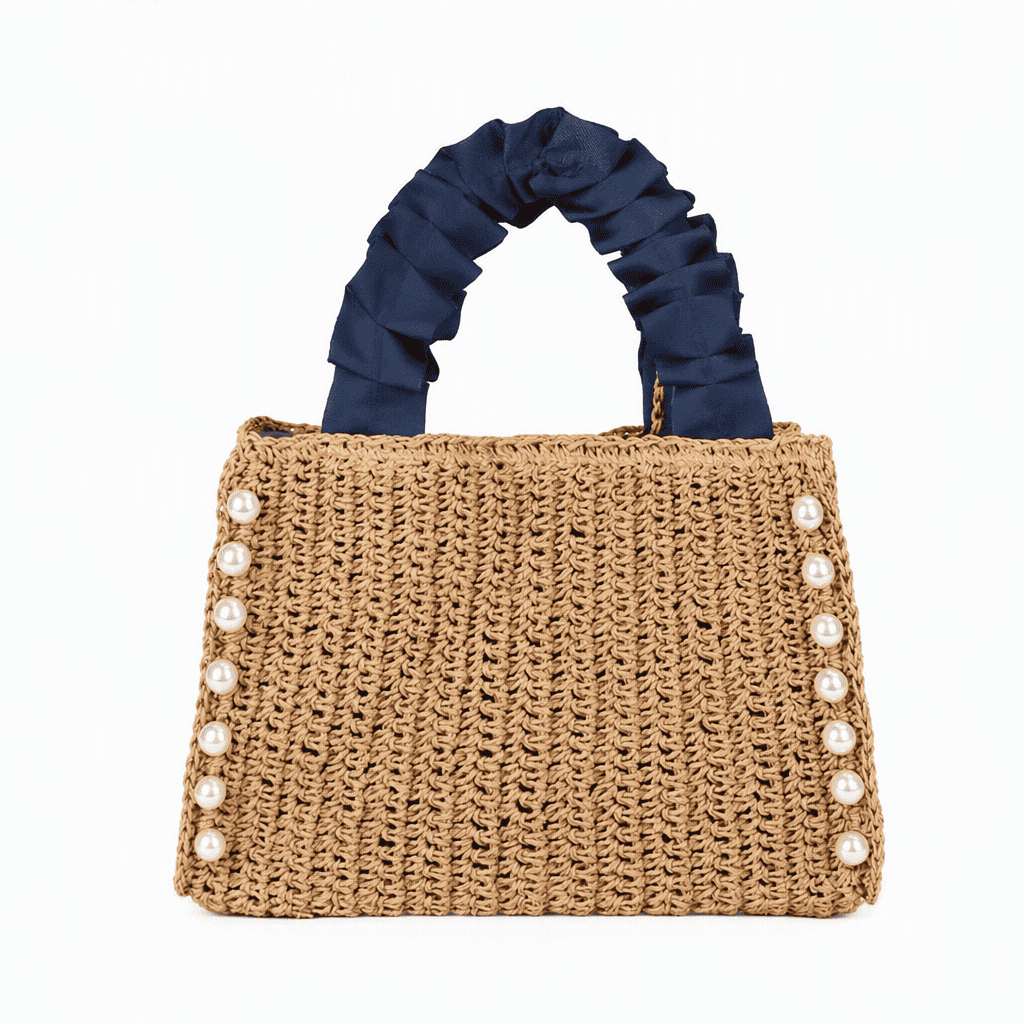 Borsa Perla intrecciata Borsa Perla intrecciata - immagine 1